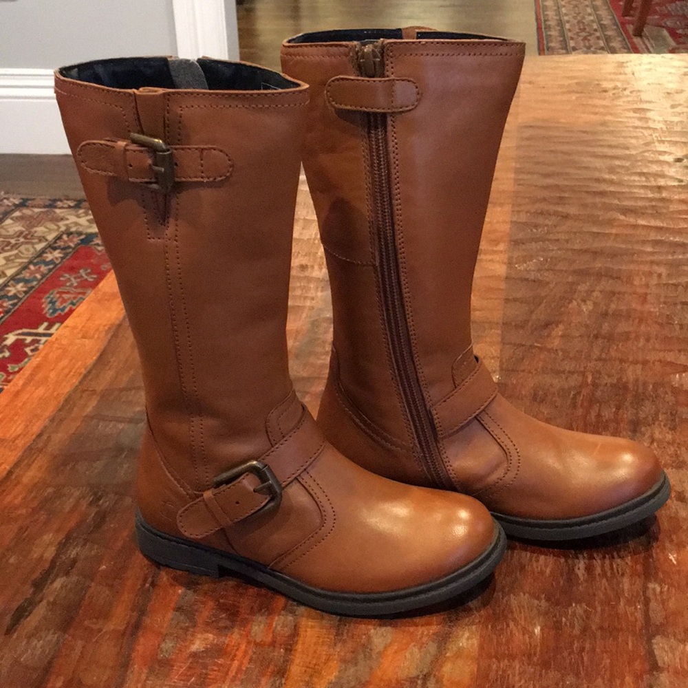 Joules NWOT Darcy Tall Riding Boot in Leather